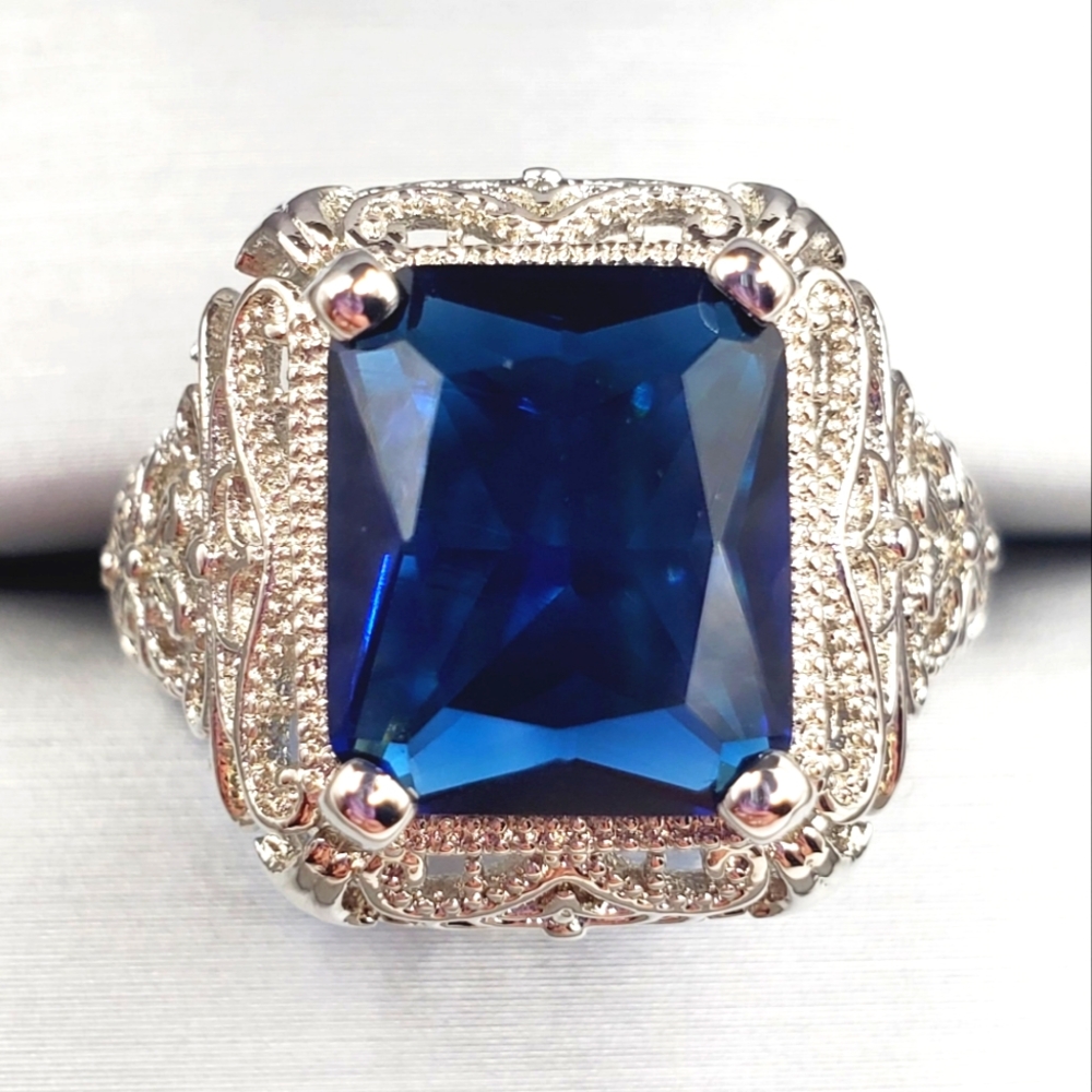 Blue Sapphire Ring